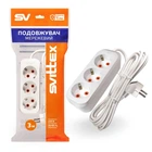 SV-010-3 Удлинитель электрический SVITTEX 3 гнезда с заземлением 3 м