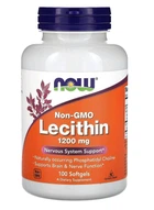 Натуральна добавка Now Foods Lecithin 1200 мг желатинові Капсули