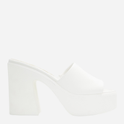 Klapki mule damskie na obcasie Call It Spring 13377814-100 41 (10US) 26.4 cm Białe (628155606887)