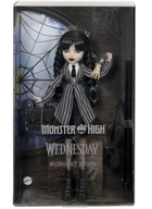 Лялька Monster High Monster Венздей в шкільній формі (0194735230488)