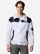 Спортивна вітровка чоловіча Columbia Challenger II Windbreaker 2071553100 S Білий/Чорний (195982333106)