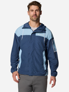 Спортивна вітровка чоловіча Columbia Challenger II Windbreaker 2071553478 2XL Синя (195982330969)