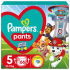 Подгузники Pampers Junior Размер 5 (12-17кг) Paw Patrol 66 шт (8006540863619)