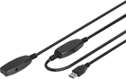 Kabel Digitus USB Type A do USB Type A 10 m (4016032457480)