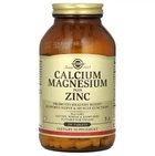 Витамины Solgar Calcium Magnesium Plus Zinc 250 таблеток