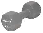 Гантель для фитнеса Toorx Vinyl 4 кг (MV-4)