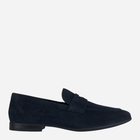 Loafersy męskie zamszowe Geox U35CCA00022-C4002 45 30 cm Granatowe (8056206117778)