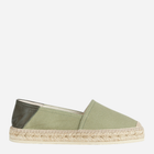 Espadryle damskie Geox D35V0C01043-C3009 39 25.4 cm Jasnozielone (8056206051041)