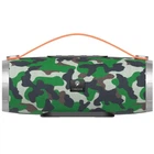 Акустика CELEBRAT TWS SP-6, AUX, USB, TF, FM, BT5.0, 5W*2, Camouflage-Green