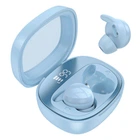 Наушники HOCO EW65 Shadow true wireless sleep BT headset, BT5.3, 30mAh, 500mAh, 4h, blue