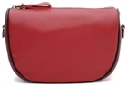 Жіноча шкіряна сумка Borsa Leather стильна бордова сумка через плече з натуральної шкіри 54220