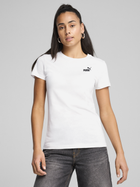 Koszulka damska bawełniana Puma Ess Small No.1 Logo Tee 68237202 XL Biała (4067983403453)