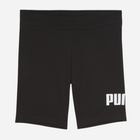 Спортивні велосипедки жіночі Puma Ess No.1 Logo 7 Short Leggings 68243201 S Чорні (4067983476723)