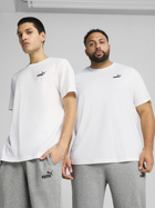 Футболка бавовняна довга чоловіча Puma Ess Small No.1 Logo Tee 68253402 L Біла (4067983300813)