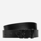 Ремінь жіночий з натуральної шкіри Calvin Klein K60K613125-BEH 90 см Чорний (8721107093673)