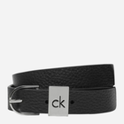 Ремінь жіночий з натуральної шкіри Calvin Klein K60K612856-BEH 85 см Чорний (8721107063508)