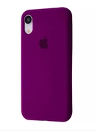 Чохол Premium Silicone Case Full для iPhone Xr purple