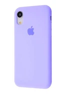 Чохол Premium Silicone Case Full для iPhone Xr light purple