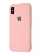 Чехол Premium Silicone Case Full для iPhone X/Xs pink sand