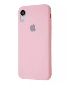 Чехол Premium Silicone Case Full для iPhone Xr chalk pink