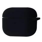 Чохол силіконовий з карабіном Wave Premium Silicone Case для Apple AirPods Pro 2 black