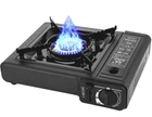 Портативна газова плита Portable Gas Stove з адаптером у пластиковому кейсі