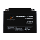 Аккумулятор свинцово-кислотный LogicPower AGM LPM 12 - 26 AH