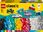 Zestaw klockow LEGO Classic Kreatywne pojazdy 900 elementow (11036) (955555908655242) - Outlet