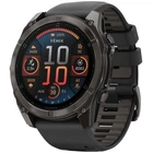 GPS смарт-годинник GARMIN fenix 8 51mm,AMOLED, Saph, CrbnGryTi/Blk, Blk/PebbleGryBnd