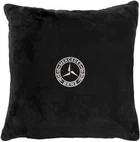 Подушка декоративная Evatech Mercedes-Benz Черная с вышивкой 45х45 см (MPCSHBV017)