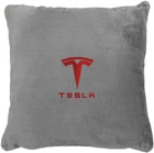 Подушка декоративная Evatech Tesla Серая с вышивкой 45х45 см (MPCSHGV041)