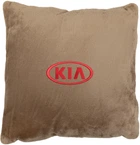 Подушка декоративная Evatech Kia Бежевая с вышивкой 35х35 см (MPCSSIV053)