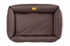 Лежак Harley and Cho Dreamer Brown Waterproof XL 110x70 cm Коричневый Влагостойкий для собак (3100483)