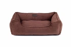 Лежак Harley and Cho Dreamer Brown Velvet XХL 120x80 cm Коричневий для собак (HC-003100093)