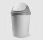 Ведро для мусора с крышкой MVM BIN-10 9L GRAY