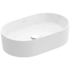 Умывальник накладной VILLEROY&BOCH Collaro 560x360x145мм овальный белый 4A195601