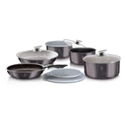 Набір посуду 12 предметів Berlinger Haus Metallic Line Carbon Pro Edition (BH-6910)