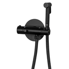 Гигиенический душ с термостатом GAPPO G7290-6 черный