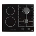 Комбинированная варочная поверхность ventolux hg622 b9g cs i (bk)