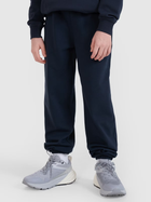 Spodnie dresowe młodzieżowe chłopięce joggery 4F 4FJWMM00TTROM1188-31S 164 cm Granatowe (5905700387930)