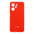 Чехол для Xiaomi Redmi 13C/Poco C65 Liquid Silicone (AA) Full Camera 14.Red