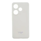 Чехол для Xiaomi Poco F6/Turbo 3 Liquid Silicone (AA) Full Camera 09.White