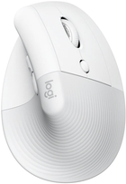 Миша бездротова Logitech Lift Vertical Ergonomic Bluetooth White (910-006496) (2412LV00LLT9) - Уцінка