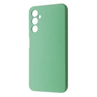 Чехол противоударный силиконовый VVave Premium Full Silicone Case Cover Guard для Samsung Galaxy S24 FE mint green