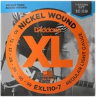Струны для электрогитары D'Addario EXL110-7 XL Nickel Wound Regular Light 7-String (10-59)