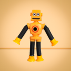 Игрушка Telescopic Robot Желтый