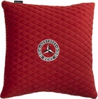 Подушка EVAtech 40 х 40 см Mercedes-Benz Красная с красной нитью (SPBALMRRRRV016)