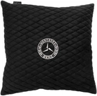 Подушка EVAtech 40 х 40 см Mercedes-Benz Чорна з чорною ниткою (SPBALMRBBV016)