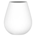 Ваза Ardesto Olbia AR3807W 12.5х14 см біла