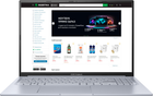 Ноутбук ASUS Vivobook 16X K3605ZF-RP766 (90NB11E2-M01140) Cool Silver / 16" IPS WUXGA 144 Гц / Intel Core i7-12700H / RAM 16 ГБ / SSD 512 ГБ / nVidia GeForce RTX 2050, 4 ГБ